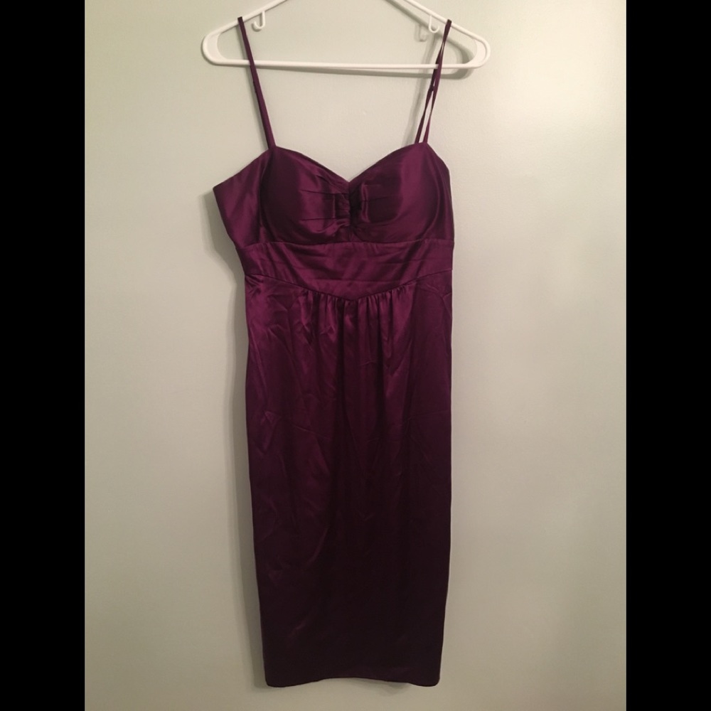 Arden B- Deep Purple Party Dress